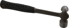 Paramount - 3/4 Lb Head Ball Pein Hammer - Steel Handle with Grip, 11" OAL - Industrial Tool & Supply