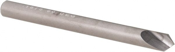 SGS - 3/16" Head Diam, 3/16" Shank Diam, 1 Flute 90° Solid Carbide Countersink - Industrial Tool & Supply