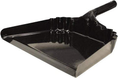 Weiler - Dust Pans & Scoops - 16" 20 GAUGE XTRA WIDE MTL DUST PAN WEIL - Industrial Tool & Supply