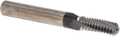 Iscar - 5/8-11 UNC, 0.449" Cutting Diam, 3 Flute, Solid Carbide Helical Flute Thread Mill - Internal Thread, 1.14" LOC, 3-1/2" OAL, 1/2" Shank Diam - Industrial Tool & Supply