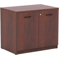 ALERA - 1 Shelf Sliding Door Storage Cabinet - Industrial Tool & Supply