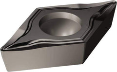 Sandvik Coromant - DCGT21.51 UM Grade 1105 Carbide Turning Insert - TiAlN2 Finish, 55° Diamond, 1/4" Inscr Circle, 3/32" Thick, 1/64" Corner Radius - Industrial Tool & Supply