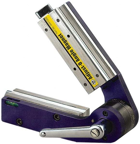 Strong Hand Tools - 30 to 275° Holding Angle, 110 Lb Max Pull, Magnetic Welding & Fabrication Adjustable Square - 7-3/4" High x 7-3/4" Wide x 3-3/4" Deep - Industrial Tool & Supply