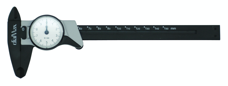 0 - 6 / 0 - 150mm Measuring Range (.001 Grad.) - Dial Caliper - #41104 - Industrial Tool & Supply