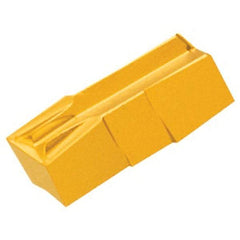 Iscar - 635055GIF Grade IC808, 6.35mm Cutting Width Carbide Grooving Insert - 13mm Max Depth of Cut, Neutral, 0.55mm Corner Radius, TiAlN Finish - Industrial Tool & Supply