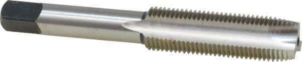 Hertel - 1/2-20 UNF, 3 Flute, Bright Finish, High Speed Steel Spiral Point Tap - Plug Chamfer, Right Hand Thread, 3-3/8" OAL, 3B Class of Fit - Exact Industrial Supply