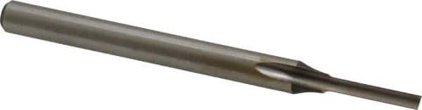 Onsrud - 1/8" Diam, 1/4" Shank Diam, 5/8" Length of Cut, 1 Flute Single Edge Straight Router Bit - 3-1/4" Overall Length, Right Hand Cut, High Speed Steel - Industrial Tool & Supply