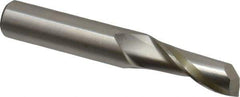 Onsrud - 1/2" Cutting Diam x 1-1/4" Length of Cut, 1 Flute, Upcut Spiral Router Bit - Uncoated, Right Hand Cut, High Speed Steel, 3-1/4" OAL x 1/2" Shank Diam, Single Edge, 19 to 32° Helix Angle - Industrial Tool & Supply