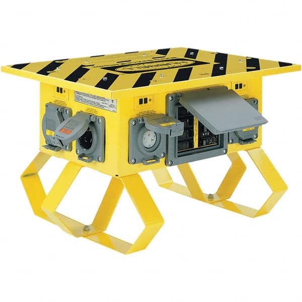 Hubbell Wiring Device-Kellems - GFCI Cords & Power Distribution Centers Mount Type: Floor Number of Outlets: 8 - Industrial Tool & Supply