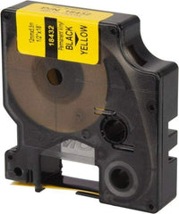 Dymo - 216" Long, Yellow Vinyl Tape - For Rhino 3000, RHINO 4200, 5000, 5200, 6000, 6500 - Industrial Tool & Supply