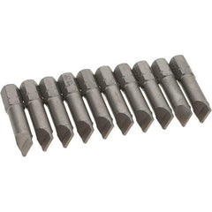 Wiha - Slotted Screwdriver Bits Reversible: NonReversible Blade Width (Inch): 5/16 - Industrial Tool & Supply