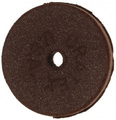 Cratex - 7/8" Diam x 1/8" Hole x 1/8" Thick, Surface Grinding Wheel - Fine Grade, No Recess - Industrial Tool & Supply