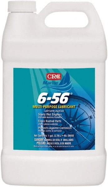 CRC - 1 Gal Bottle Nondrying Film Lubricant - Clear Blue-Green, -50°F to 250°F - Industrial Tool & Supply