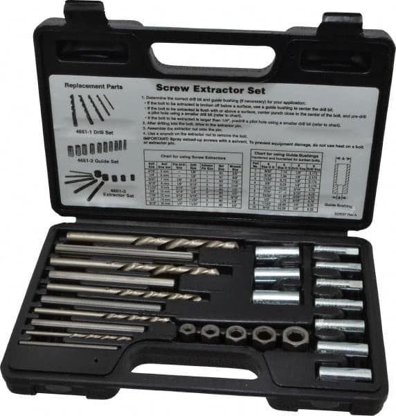 OTC - 25 Piece, Screw Extractor Set - Industrial Tool & Supply