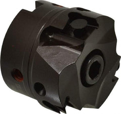 Kennametal - 3 Inserts, 2" Cut Diam, 3/4" Arbor Diam, 0.394" Max Depth of Cut, Indexable Square-Shoulder Face Mill - 0/90° Lead Angle, 1.57" High, BGHX 15L5... Insert Compatibility, Through Coolant, Series Fix-Perfect - Industrial Tool & Supply