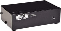 Tripp-Lite - Video Splitter with Signal Booster - HD15 Connector, Black, Use with Monitors - Industrial Tool & Supply