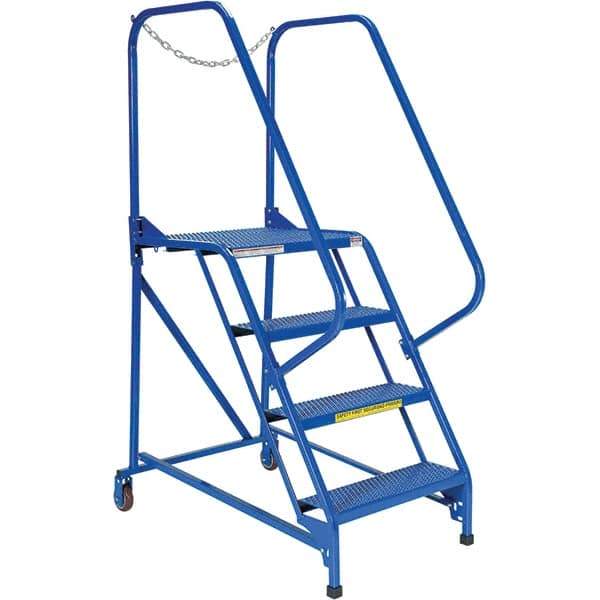 Vestil - Maintenance Ladder - Blue, Use with Ladders Above 32' - Industrial Tool & Supply