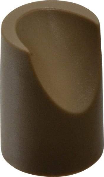 NPS - Beige Replacement V-Tips - For Folding Chairs with 7/8" Tubular Steel - Industrial Tool & Supply