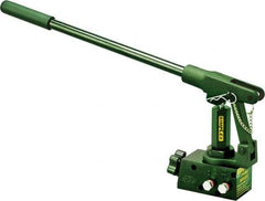 TK Simplex - 1 Stage, 1/2" Piston Diam, 3/8 NPTF, 0.53 Cu In Per Stroke, Manual Hydraulic Pump - 0 Cu In Reservoir, 6,500 psi First Stage - Industrial Tool & Supply