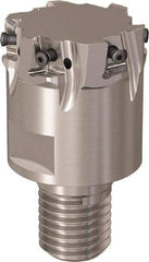 Seco - 40mm Cut Diam, 8mm Max Depth of Cut, 40mm OAL, Indexable Square Shoulder Slot Milling End Mill - M20 Modular Connection, 90° Lead Angle, Through Coolant, Series R217.94 - Industrial Tool & Supply