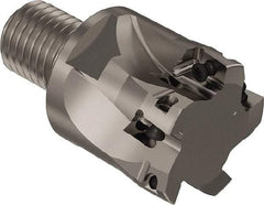 Seco - 40mm Cut Diam, 11mm Max Depth of Cut, 40mm OAL, Indexable Square Shoulder Slot Milling End Mill - M20 Modular Connection, 90° Lead Angle, Through Coolant, Series R217.69 - Industrial Tool & Supply