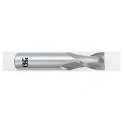 7/16 Dia. x 2-1/2 Overall Length 2-Flute Square End Solid Carbide SE End Mill-Round Shank-Center Cutting-Uncoated - Industrial Tool & Supply