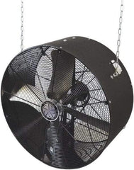 TPI - 42" Blade, Direct Drive, 1/2 hp, 9,000 CFM, Suspension Blower Fan - 7.9 Amps, 120 Volts, 1 Speed, Single Phase - Industrial Tool & Supply