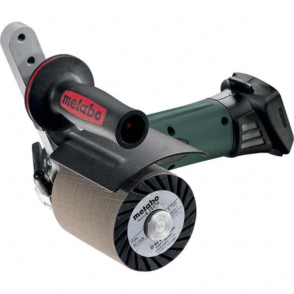 Metabo - 8" Pad Diam, 3,000 RPM, Handheld Cordless Burnisher - M14 Spindle Thread, 18 Volts - Industrial Tool & Supply