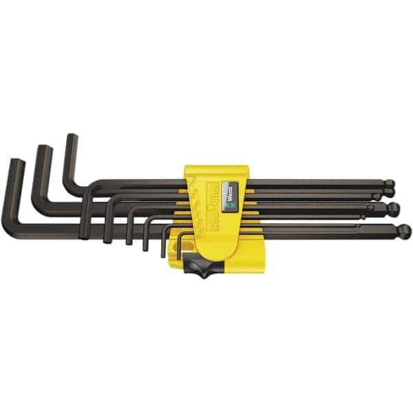 Wera - Hex Key Sets Tool Type: Hex Handle Type: L-Key Long Arm - Industrial Tool & Supply