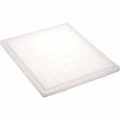 Quantum Storage - Tote & Storage Container Lids Width (Decimal Inch): 4.0 Length (Decimal Inch): 20.5 - Industrial Tool & Supply