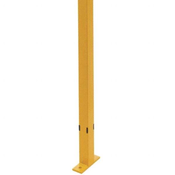 Husky - 8' Tall, Temporary Structure Post Line Guard - 2' 6" Wide - Industrial Tool & Supply