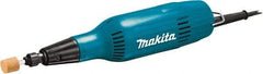 Makita - 1/4" Collet, 28,000 RPM, Inline Handle Electric Die Grinder - 120 Volts, 2 Amps, 8.2' Cord - Industrial Tool & Supply