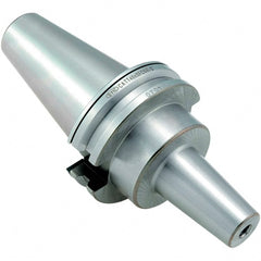Techniks - 1/4" Hole Diam, CAT40 Taper Shank Shrink Fit Tool Holder & Adapter - Industrial Tool & Supply