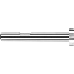 Harvey Tool - 3/4" Cut Diam, 1/32" Cut Width, 3/8" Shank, Straight-Tooth Woodruff Keyseat Cutter - Exact Industrial Supply