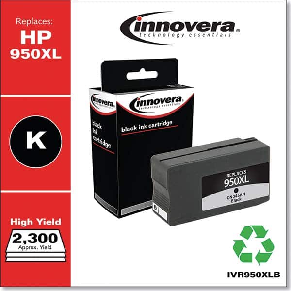 innovera - Office Machine Supplies & Accessories For Use With: HP OfficeJet Pro 8100 Series, 8600, 8600 Plus, 8600 Premium Nonflammable: No - Industrial Tool & Supply
