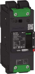 Square D - 80 Amp, 600Y/347 VAC, 2 Pole, Unit Mount B-Frame Circuit Breaker - Thermal-Magnetic Trip, 25 kA at 240 VAC, 18 kA at 277 VAC, 14 kA at 600Y/347 VAC Breaking Capacity, 14-3/0 AWG - Industrial Tool & Supply