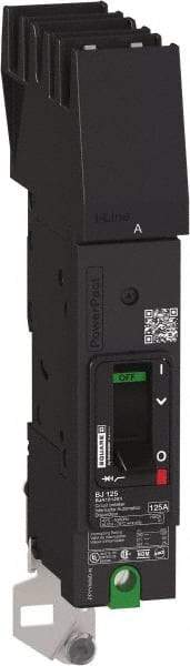 Square D - 80 Amp, 347 VAC, 1 Pole, Panel Mount B-Frame Circuit Breaker - Thermal-Magnetic Trip, 65 kA at 240 V, 18 kA at 347 VAC, 35 kA at 277 VAC Breaking Capacity, 14-2/0 AWG - Industrial Tool & Supply