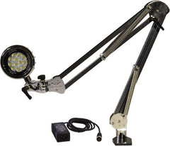 O.C. White - Machine Lights Machine Light Style: Spring Arm Mounting Type: Table Edge Clamp - Industrial Tool & Supply