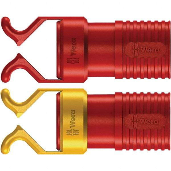 Wera - Screwdriver Extensions Type: Screw Gripper Set For Use With: 4.5 - 6mm, 6 - 8.5mm Round & Hexagon Blades - Industrial Tool & Supply