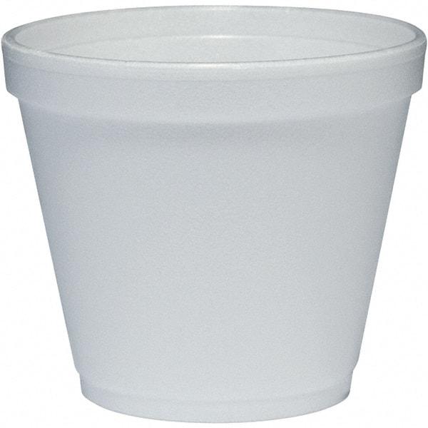 DART - Foam Food Containers, Foam, 8 oz - White - Industrial Tool & Supply
