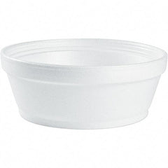 DART - Foam Food Containers, Foam, 8 oz - White - Industrial Tool & Supply