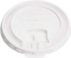 Solo - Cup Lids for 10 oz Cups - White - Industrial Tool & Supply