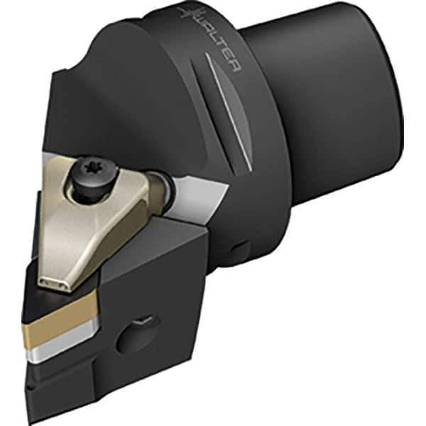 Walter - 93° Lead Angle, Indexable Turning Toolholder - 128mm OAL, Series DDJN-CAPTO-AUSSEN-P - Industrial Tool & Supply