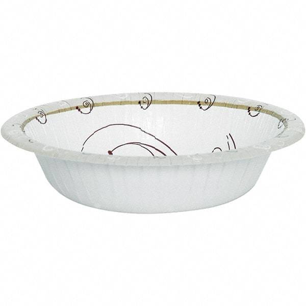 Solo - 12 oz Heavyweight Bowl Paper Dinnerware - Tan - Industrial Tool & Supply