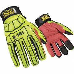 Ringers Gloves - Size S (8) Spandex High Visibility Work Gloves - Industrial Tool & Supply