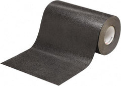 Ability One - Black Solid Color Anti-Slip Vinyl Tape - 36" Wide x 60' Long x 0.036" Thick, General Traffic - Industrial Tool & Supply