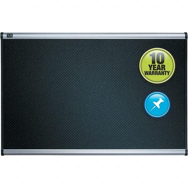 Quartet - 24" High x 36" Wide Embossed Foam Bulletin - Embossed Foam, Includes Mounting Kit - Industrial Tool & Supply