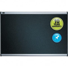 Quartet - 24" High x 36" Wide Embossed Foam Bulletin - Embossed Foam, Includes Mounting Kit - Industrial Tool & Supply