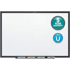 Quartet - 18" High x 24" Wide Magnetic Dry Erase Board - Steel, Includes Dry-Erase Marker & Mounting Kit - Industrial Tool & Supply