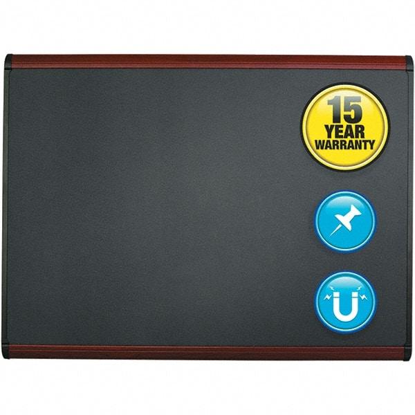 Quartet - 36" High x 48" Wide Magnetic Fabric Board - Steel/Fabric, Includes Mounting Kit - Industrial Tool & Supply